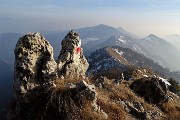 Monte Suchello (1541 m) da Aviatico (1080 m) il 20 febbraio 2019 - FOTOGALLERY